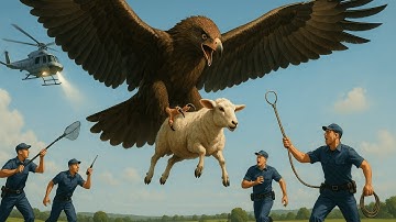 I Rescued a Mother Sheep from a GIANT Eagle and Here