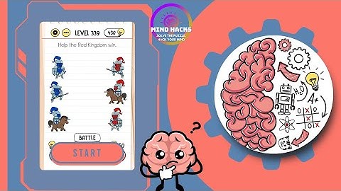 Brain Test: Help the Red Kingdom win. | Level 339