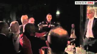 Dereck Chisora brawls with David Haye at Klitschko vs Chisora post-fight press conference