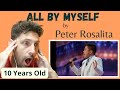 10-Year-Old Peter Rosalita SHOCKS The Judges With &quot;All By Myself&quot; - AGT 2021 | REACTION