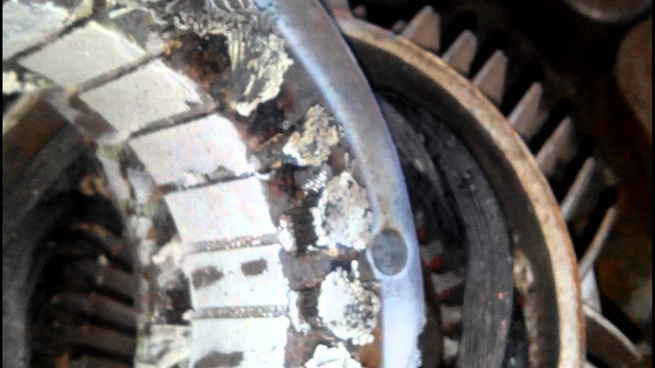 Замена обмотки статора - YouTube