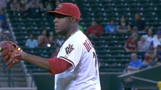 MIA@ARI: De La Rosa holds Marlins to one run in seven