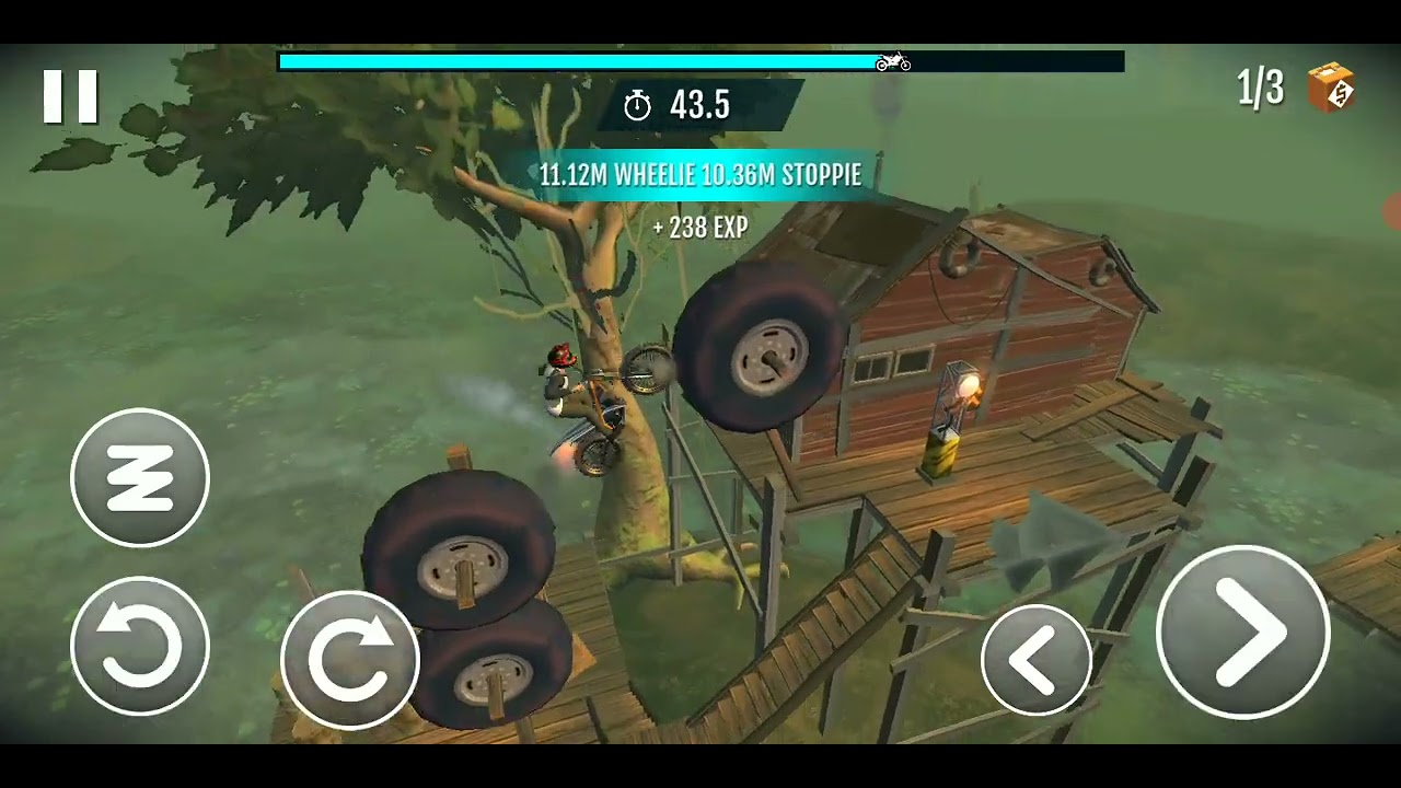 STUNT BIKE EXTREME LEVEL 150 MISTY SHIPS IN SWAMP