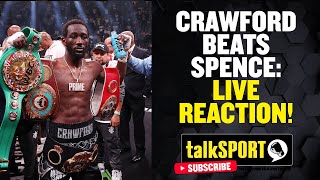 Spencer Oliver REACTS to Terence Crawford stopping Errol Spence on talkSPORT Boxing! 🔥