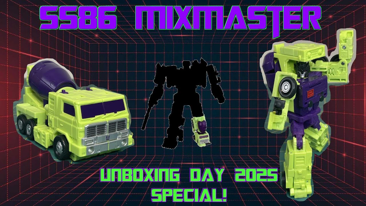 The Last Piece to Make DEVA-DEVA-DEVASTATOR! Unboxing Day 2025: SS86 Constructicon Mixmaster
