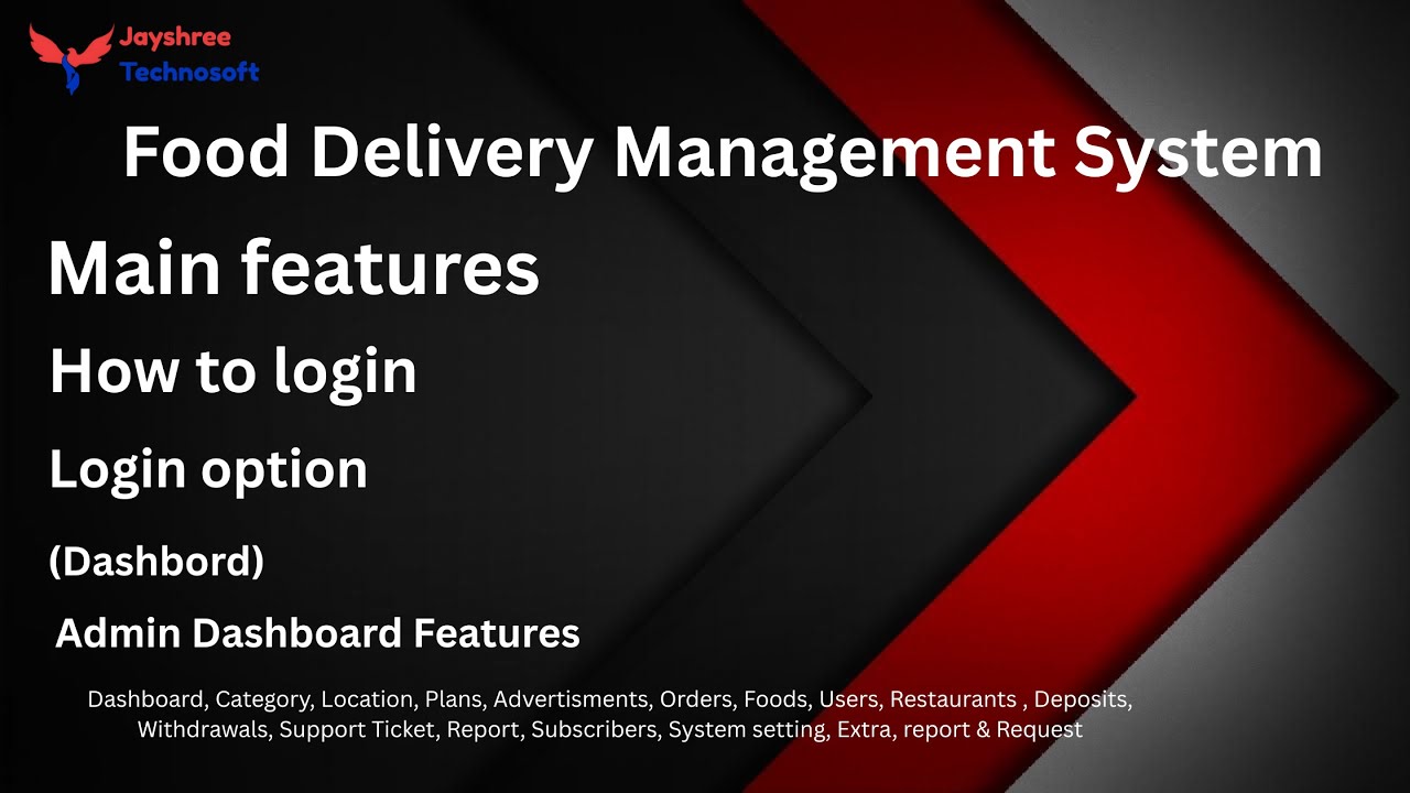 Food Delivery Management System | CRM Tutorial | DataBridgeCRM | Jayshree Technosoft