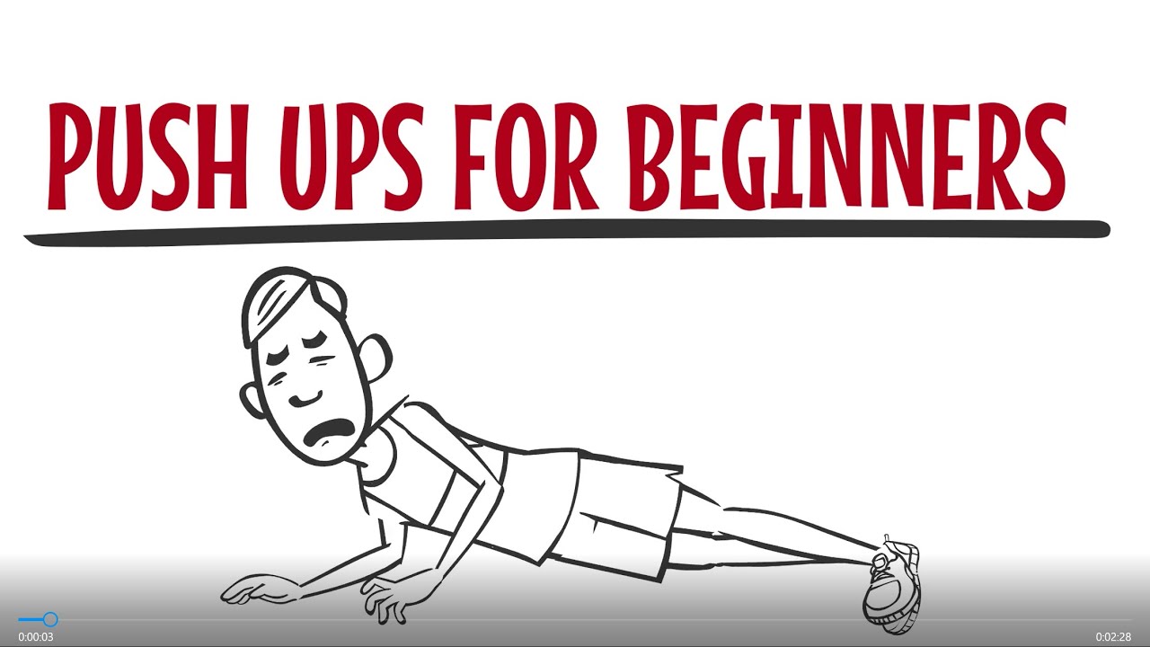 How To Do The Perfect Push Up For Beginners - YouTube