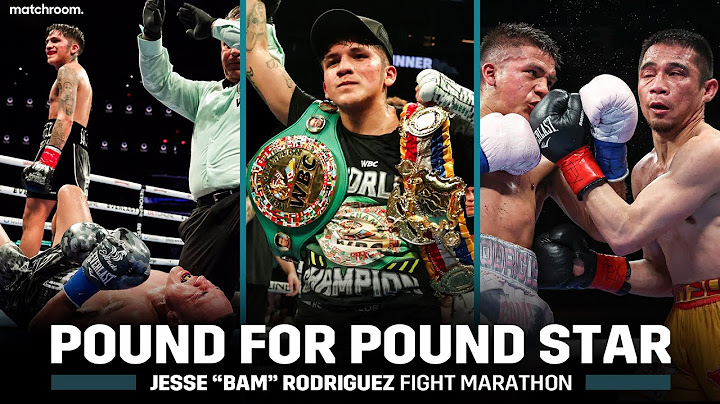 Jesse 'Bam' Rodriguez Fight Marathon Before World Title Fight Vs Pedro Guevara