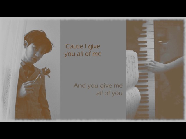 All of me [ Karaoke Duet with Chanyeol ] class=