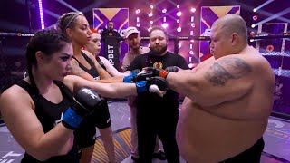Extra-Fat Man vs THREE Women In An EPIC Showdown | King Pin & Epic Fighting Championship Are BACK!