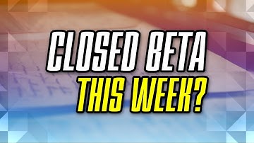 Closed beta starting this week? - [Game Dev Log]