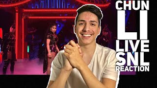 Chun Li- Nicki Minaj LIVE SNL REACTION| E2 Reacts