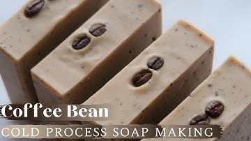 Coffee Bean // Cold Process Soap Making