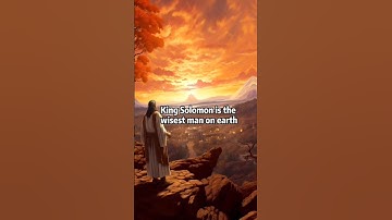 King Solomon asked God for wisdom | Part 1