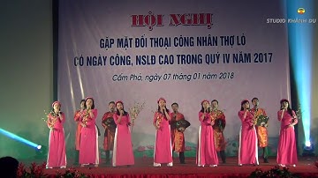 Ca khúc: Xuân yêu thương-Tốp ca nam nữ Cty than Dương Huy(Tết 2018) Dịp gặp mặt Thợ lò quý 4