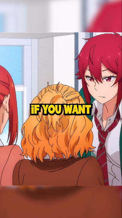 They Just Wanted To Talk... 😳💀 #anime #tomochan #animemoments