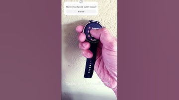 Amazfit GTR4 Touch screen not working.