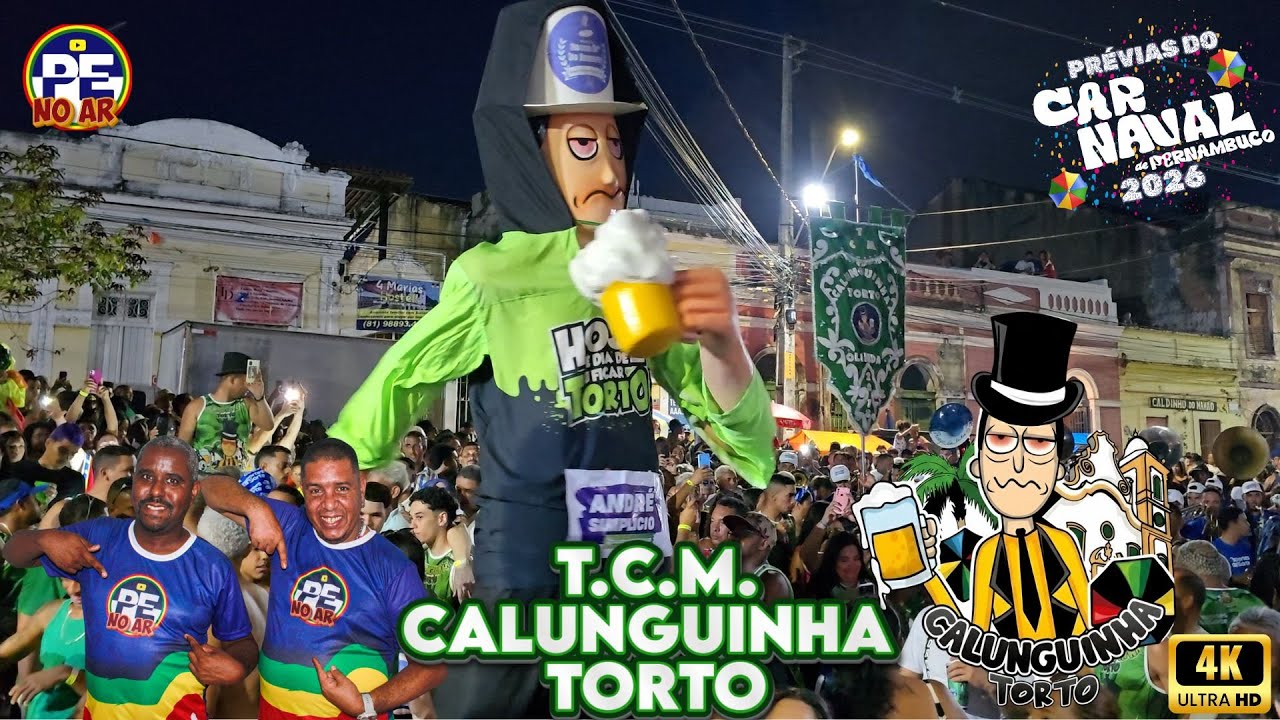 [PRÉVIAS 2026] SAÍDA DA TCM CALUNGUINHA TORTO BOTANDO PRA GERAR NAS OLINDAS 05/01/2026