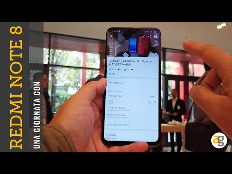 Una giornata con REDMI NOTE 8 pro XIAOMI