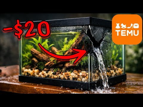 I Tested TEMU's CHEAPEST Aquarium Products! (They're BAD!)