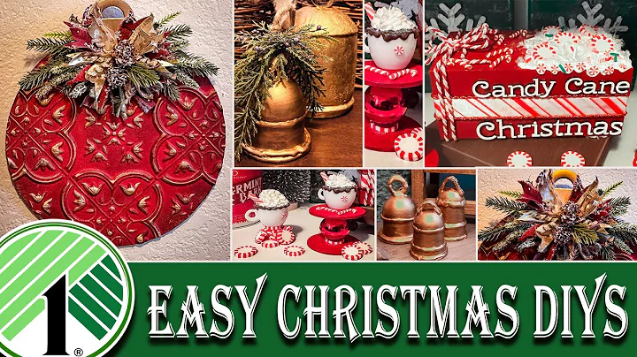 Dollar Tree Christmas Crafts You Have to Try!