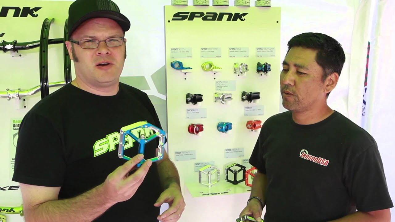 Sea Otter Classic 2014 - Spank Industries on Oozy Pedals with Jenson USA
