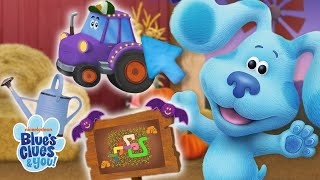 Blue and Josh's Pumpkin Patch Party \u0026 Fall Adventures! 🚜 | Activity Center #5 | Blue's Clues \u0026 You!