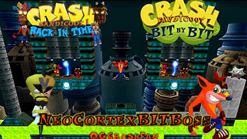 Crash Bandicoot - Back In Time Fan Game: Bit By Bit: Neo Cortex BIT Boss By @OG_CrashFan