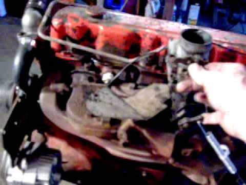 Chevy 292 first startup... - YouTube