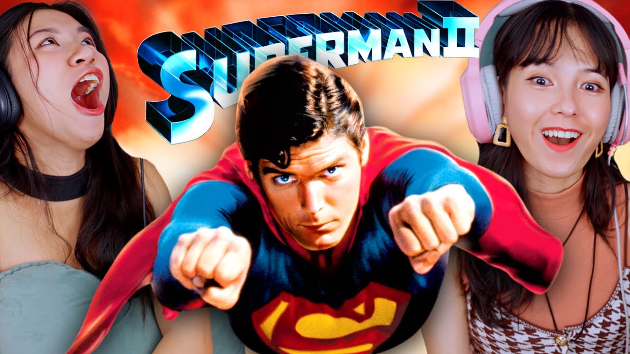Foreign Girls React | Superman II | First Time Watch