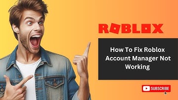How to fix roblox account manager not working (Full Guide) 2025