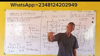 Complex Numbers : Ac Circuit Application || Series Ac Circuit.(3)
