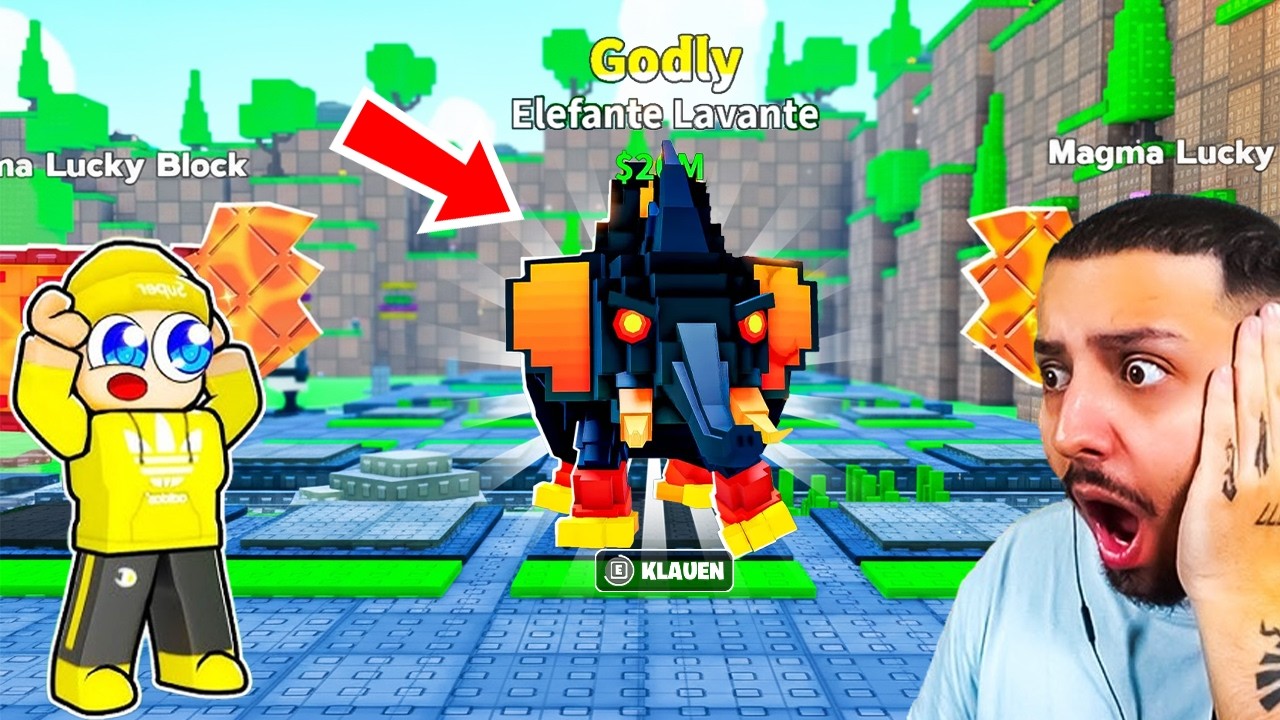 🔴 GROßES UPDATE & TOP 1 werden in SURVIVE LAVA for BRAINROTS !!