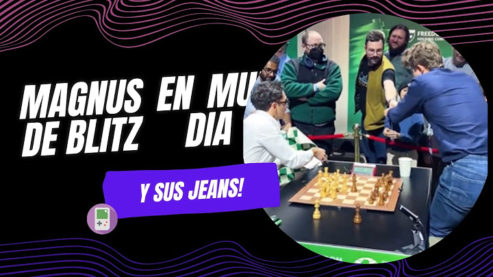 Magnus CARLSEN y sus vaqueros 🔴| Campeonato del mundo de ajedrez blitz 2024 Día 1
