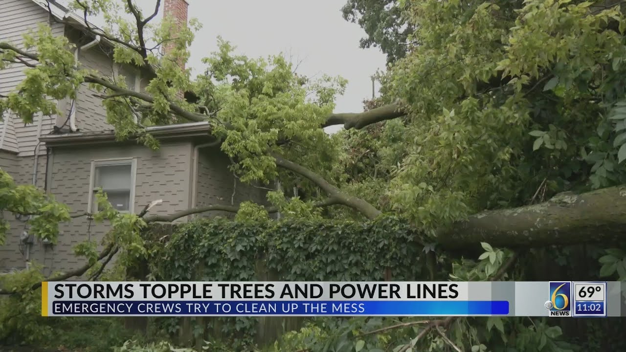 Severe weather leaves damage and power outages across Mid-Michigan ...