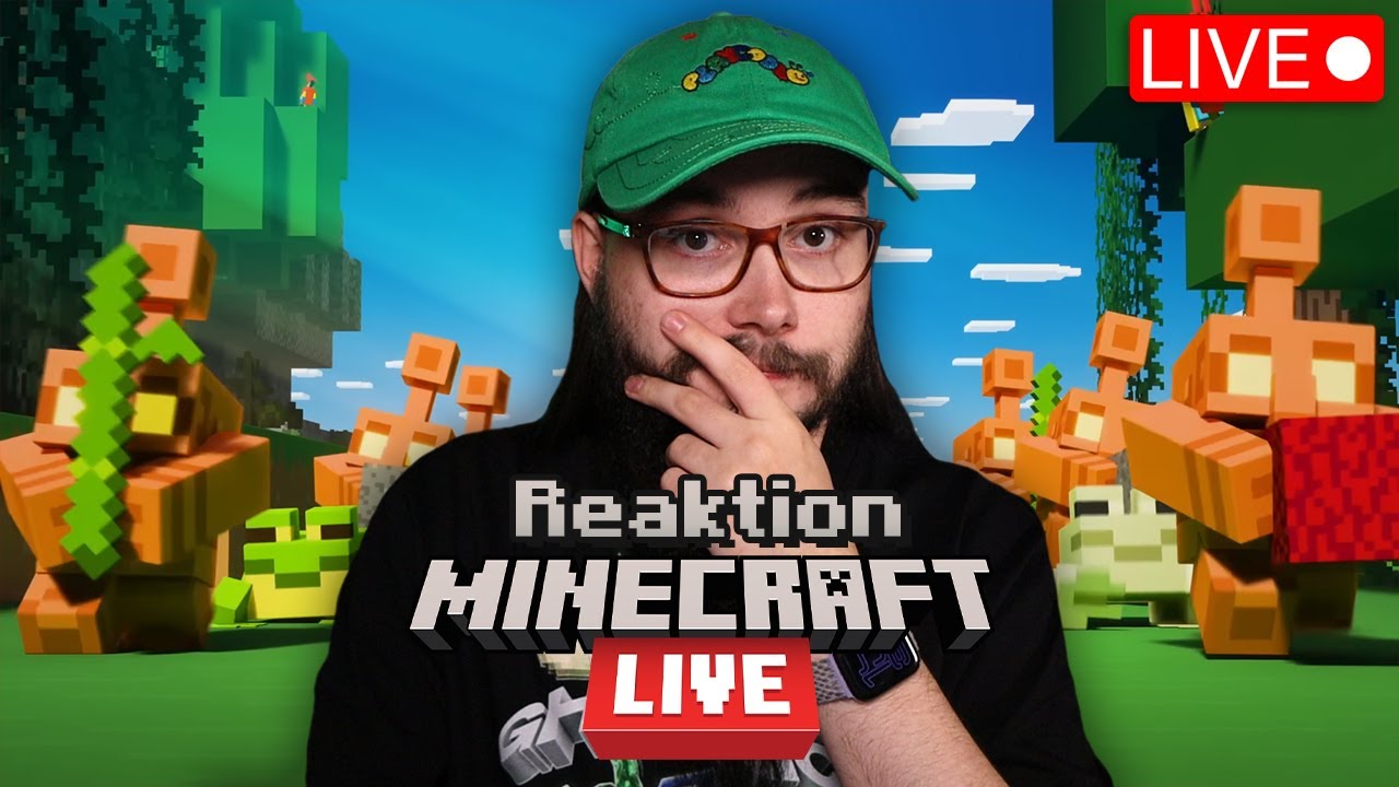 Minecraft LIVE Reaction mit Max! 😮 | Stream 670 - YouTube