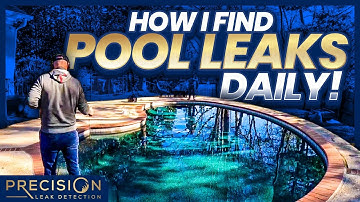 A Day in the Life of a Swimming Pool Leak Detection Professional - How Pros Find Pool Leaks