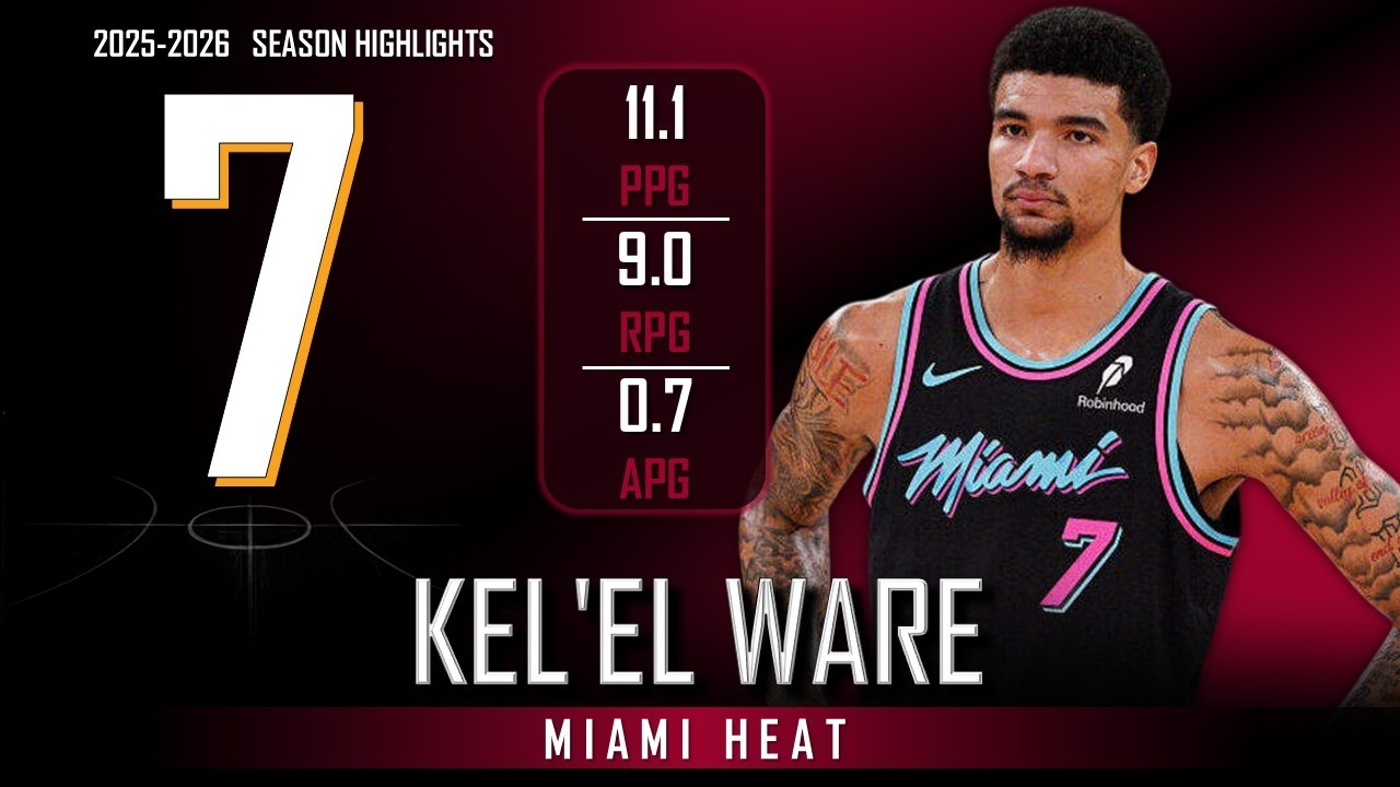 Kel'el Ware || 2025-2026 Miami Heat Highlights