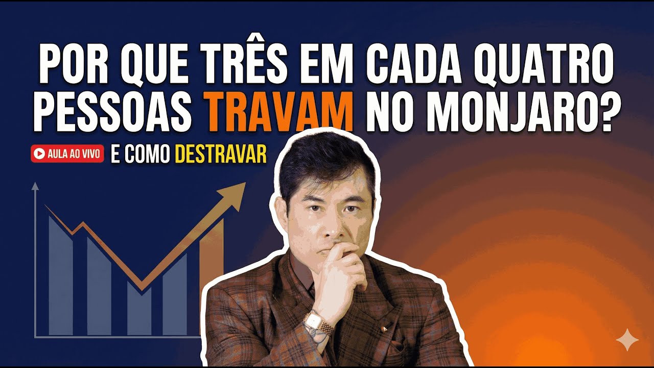 Por Que 3 em Cada 4 Pessoas Trava no Mounjaro e Como Destravar - Aula Ao Vivo