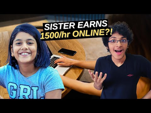 How My 12 Year Old Sister Earned 1500/hour Freelancing on fiverr | Rakshabandhan 2020 Special