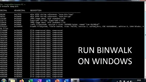 Run Binwalk, Cygwin and Python 3 on windows 64bit uncut video with solutions. @Tech- Helpdesk