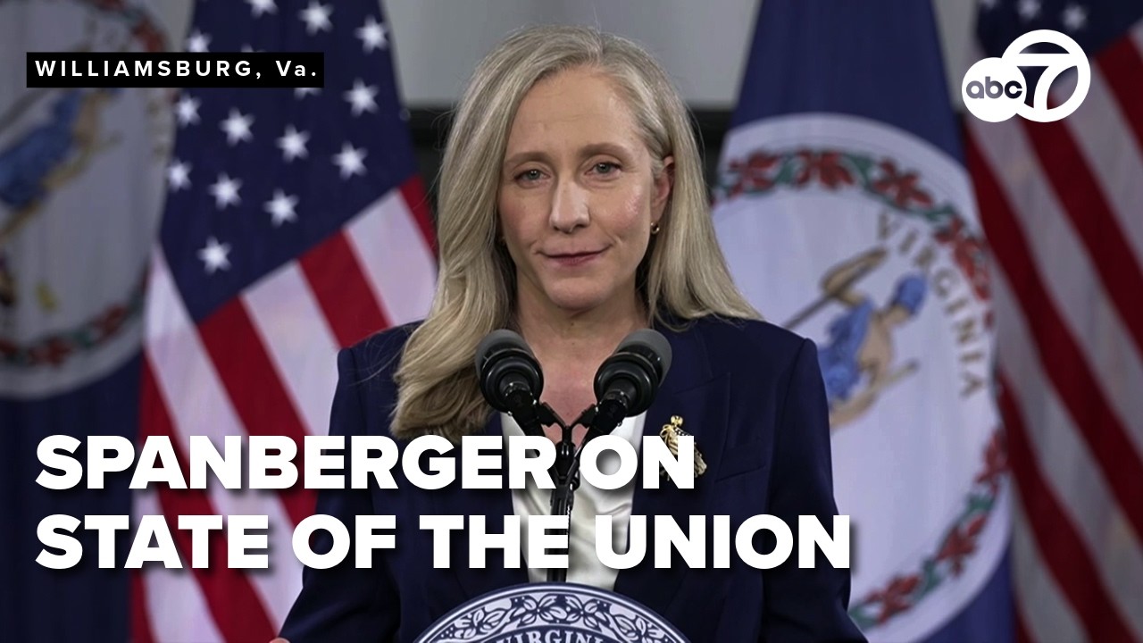 FULL: Virginia Governor Abigail Spanberger gives Democratic response to 2026 State of the Union