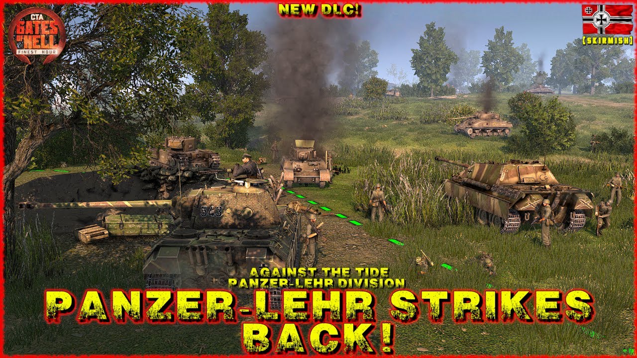 🇫🇷PANZER-LEHR STRIKES BACK!🪖 | Panzer-Lehr Division | Gates Of Hell: Finest Hour DLC - No Commentary