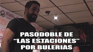 Pasodoble 'Dice mi tio chano'  por bulerias  Perico, Dani Obregon y Fali  Pub Manaos Los Barrios