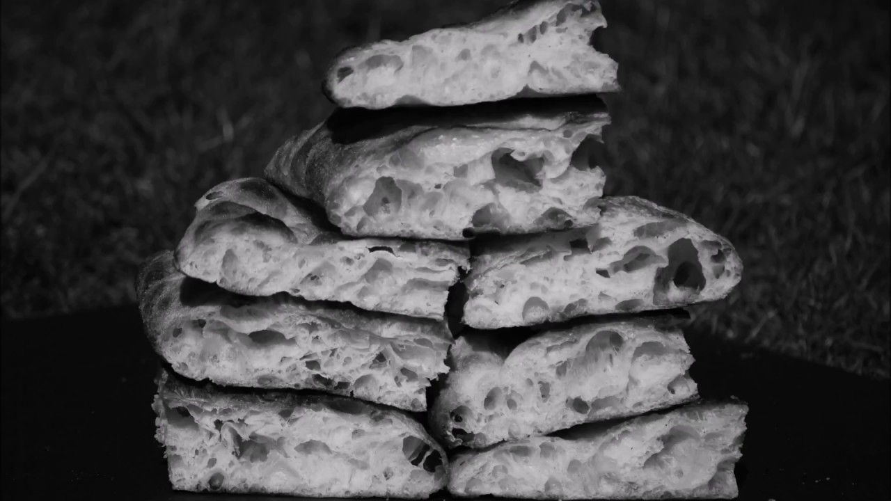 Incordatura impasto pizza ad alta idratazione