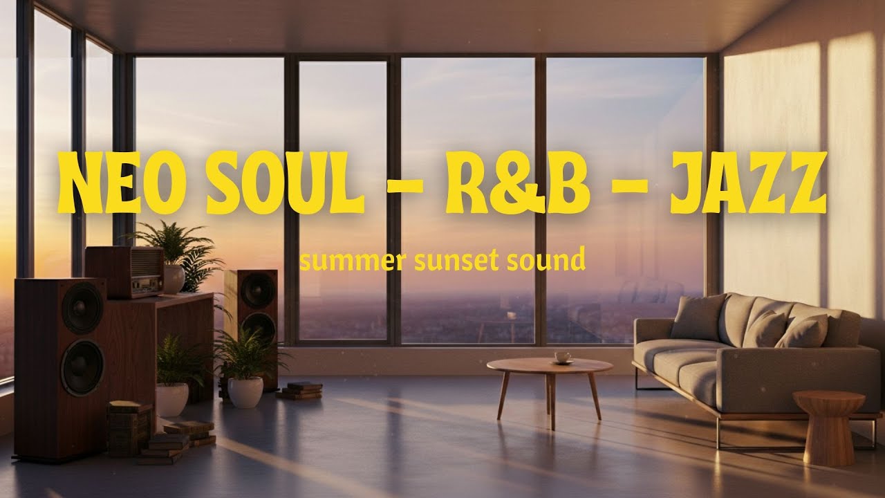 Summer sunset sound 🌅 | R&B, Funk & Soul Lo-Fi Beats | Chill Grooves