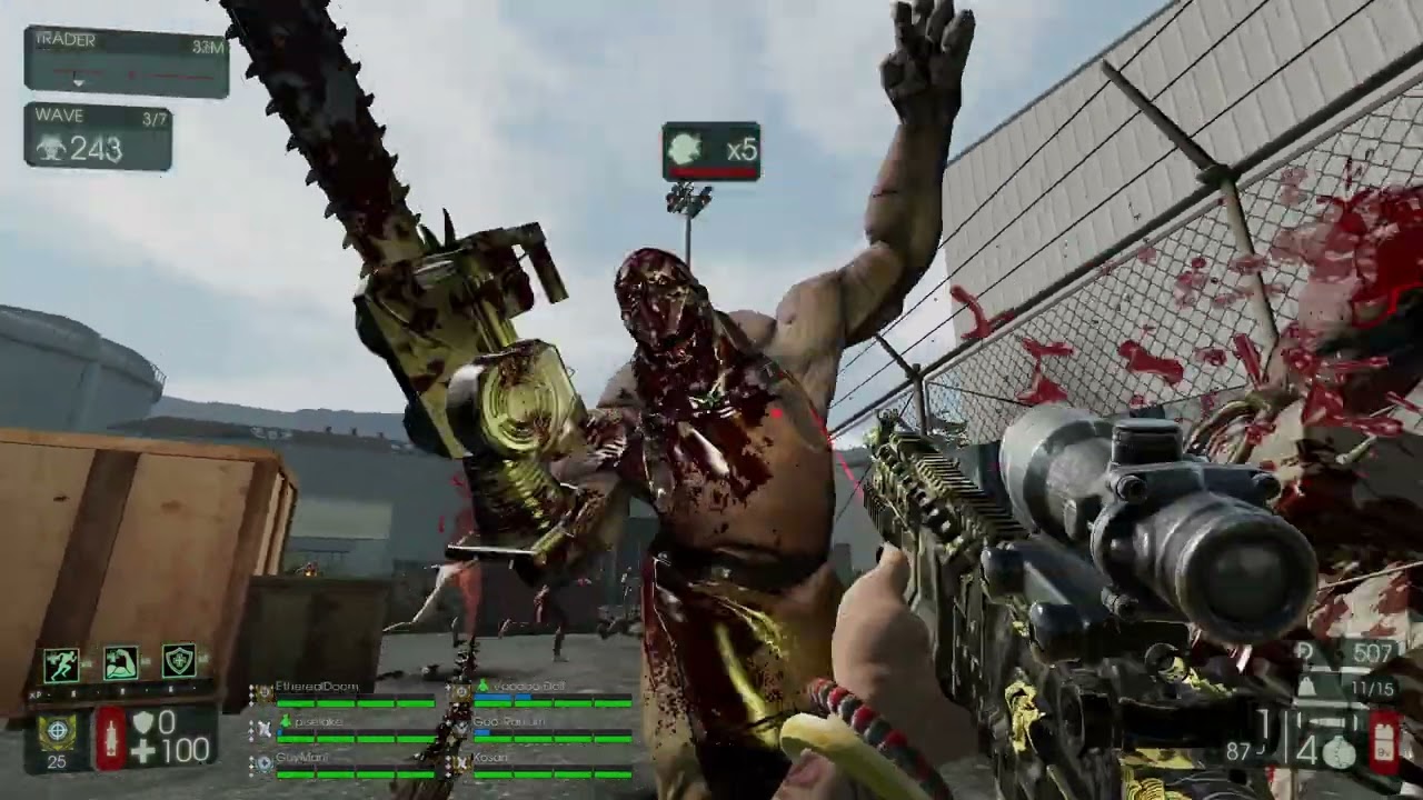 KF2 CD | DE_Nuke (old) | ts_mig_v3 72mm HZ - CW | Sharpshooter | Harder Zeds & Custom Weapons