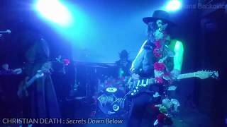 ☽‡☾ CHRISTIAN DEATH - Secrets Down Below [May 31, 2019 - live - Turin, Italy]