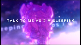 II Talk to me as im sleeping II gacha animation meme II blender II inspired by @treestolemyheart.