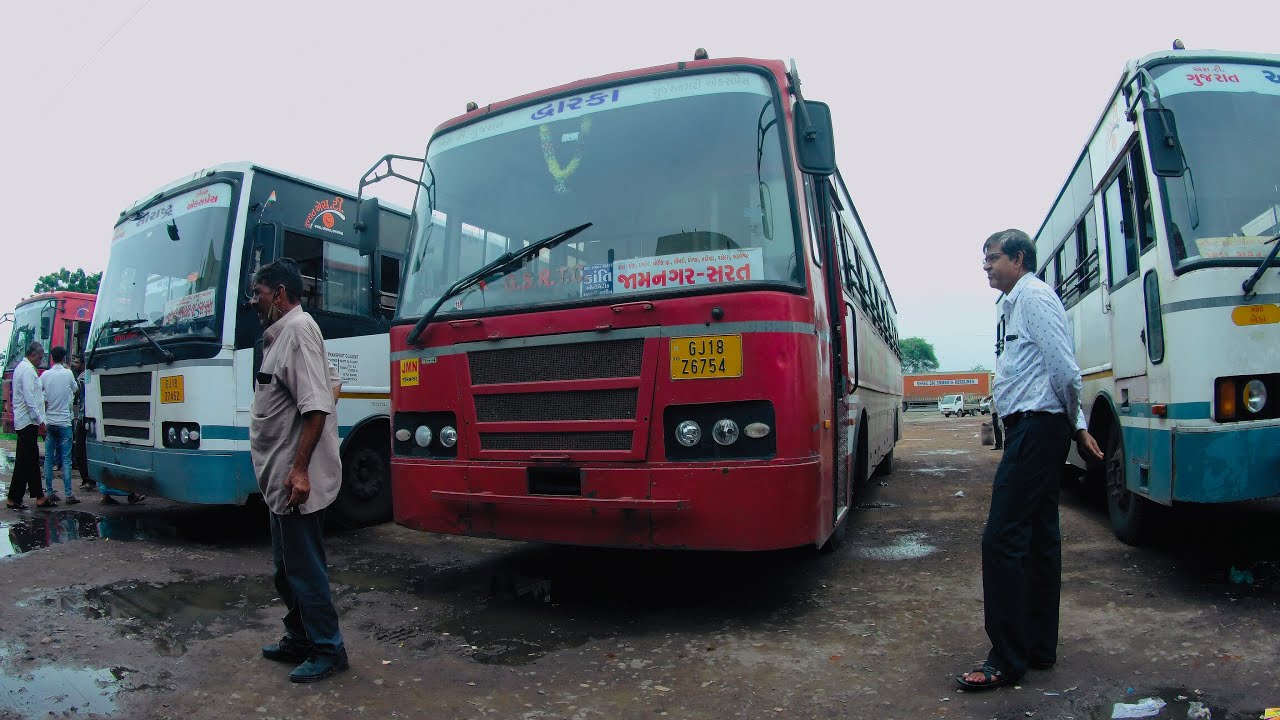 Jamnagar To Surat GSRTC Bus Ride GJ 18 Z 6754 YouTube jamnagar-to-surat-gsrtc-bus-ride-gj-18-z-6754-youtube